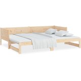  Dnevni krevet na izvlačenje masivna borovina 2x(80x200) cm | shoptok.hr