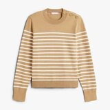 Tommy Hilfiger CO JERSEY MID GG LS GOLD Smeđa Cijene
