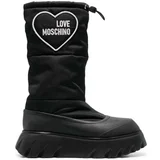 Love Moschino Gležnjarji - Črna