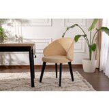Hanah home stolica bentley - beige, black beigeblack chair set (2 pieces) Cene