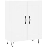  Komoda bijela 69,5x34x90 cm od konstruiranog drva | shoptok.hr