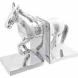  Držači za knjige 2 pcs Srebrno 11 x 14 x 25 cm Aluminij | shoptok.hr