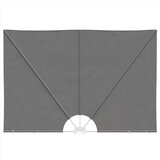  Zaslon za privatnost na balkonu 200 x 400 cm Poliester | shoptok.hr