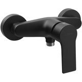 Sapho Mat črna stenska armatura za tuš (1 izhod) Pax – | Shoptok.si