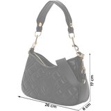 Love Moschino Torba za čez ramo zlata / črna | Shoptok.si