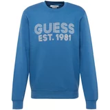 Guess Sweater majica 'BEAU' svijetloplava / bijela