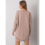 RUE PARIS Dress-RV-SK-7216.95-dark beige | ePonuda.com