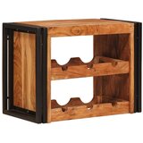  Stojalo za vino Rjava 100 x 45 x 33 cm Masiven les akacije, (5000108491) | Shoptok.si