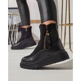 Resti Black women's flat-heeled boots Mefina- Footwear | Shoptok.si
