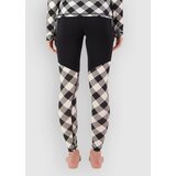 Mons Royale Merino Cascade Flex Legging Funkcijske hlace check / black Slike