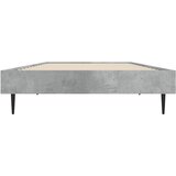  Okvir kreveta boja betona 75x190 cm od konstruiranog drva | Eponuda.com