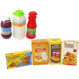 Plastična blagajna za otroke - zelena/modra | Shoptok.si