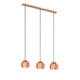 Eglo Rocamar visilica/3 e27 bakar/pRozirno | shoptok.hr