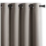 Restilo Sivo-bež zatemnitvena zavesa 140x175 cm Eyelets – Cene