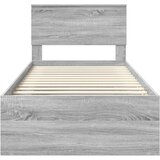  Okvir za krevet s uzglavljem Siva Sonoma 90 x 190 cm | shoptok.hr