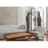 Artgeist PARAVAN 135/172/3 cm siva, bela | Shoptok.si