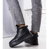 D/CEO Black wedge heeled boots Etylioo | Shoptok.si