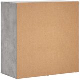 vidaXL Komoda 2 kom siva boja betona 79x38x80 cm od konstruiranog drva | shoptok.hr