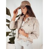 DStreet Kurtka damska jeansowa oversize MOLI ciemnobeżowa | Eponuda.ba