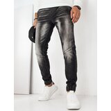 DStreet Spodnie męskie jeansowe joggery czarne | Shoptok.si
