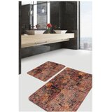 Mila Home Smeđe od samta kupaonske prostirke u setu 2 kom 60x100 cm – | shoptok.hr