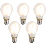 LUUMR Komplet 5 Pametne zatemljive LED žarnice E27 A60 mat 7W 806lm 2700-6500K Cene