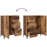  Strani šal Star les 69,5 x 34 x 90 cm Konstruiran les, (5000107938) | Shoptok.si