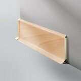 LOGOCLIC Zaključna letev HSL (250 cm x 14 mm x 60 mm, Trda pena, Bukev temno) | Shoptok.si