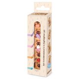 Mini marker set od 4 komada, 4 pastelne boje s ukrasnim čepom 82195 KAPIBARA Cijene