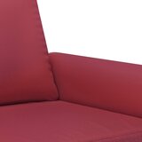  Fotelja crvena boja vina 60 cm od umjetne kože | shoptok.hr