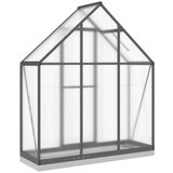 vidaXL Staklenik s okvirom antracit 169 x 58 x 202 cm aluminijski | shoptok.hr