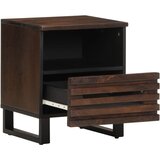 Furnova Nočna omarica 40x34x46 cm trden mangov les, (21926928) | Shoptok.si