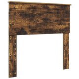  postelja s predali, inženirski les, dimljena oreh, 90×190 cm | Shoptok.si
