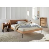 Bonami Selection Bračni krevet u dekoru hrasta 180x200 cm u prirodnoj boji Wrap – | shoptok.hr