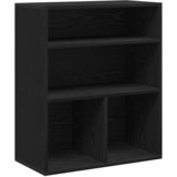 Maison Chic Knjižna omara - Knjižni regal črna 60x30x71,5 cm inženirski les, (21725489) Cene
