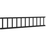  Zaštita od snijega za krov Crna 100 x 2,5 x 20 cm Čelik | shoptok.hr
