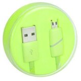 Mphone micro usb kabel z led indikatorjem polnjenja limeta | Shoptok.si
