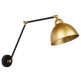  Bipi Zidna Lampa sa Prekidačem Crno Zlatna 1x40W E14 ( 15150 ) Cene
