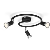 Philips Spot svetiljka LIMBALI, 3x GU10/50W/230V, crna | Eponuda.com