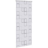  Roleta za tuš 100 x 240 cm s uzorkom kvadrata | shoptok.hr
