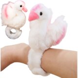  Plošani labud kao narukvica za ruku - bijelo/rozi | Shoptok.si