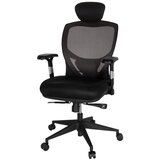 MID.YOU Vrtljiv Stol Venus Base, Srebrno-Siva, Črna | Shoptok.si
