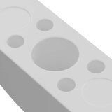 Polumjesečni podložak 2 pcs Bijelo M6 PP | shoptok.hr