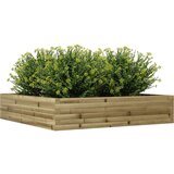  Vrtno cvetlično korito 110x110x23 cm impregnirana borovina | Shoptok.si