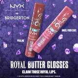 NYX Professional Makeup Bridgerton Royal Butter Gloss sijaj za ustnice odtenek 01 Angel Food Cake 8 ml | Shoptok.si