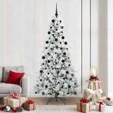 vidaXL Umjetno božićno drvce s nogom s stalakom Zelena 210 cm PE i PVC | shoptok.hr