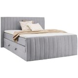 CARRYHOME POSTELJA BOXSPRING 160 cm x 200 cm , tekstil siva Cene