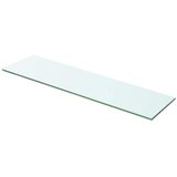  Ploče za police 2 kom staklene prozirne 60 x 12 cm | shoptok.hr