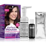 Schwarzkopf Perfect Mousse permanentna barva za lase odtenek 388 Dark red brown Cene