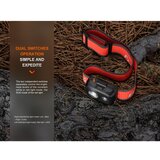 Fenix HL16V2GRN - LED čelovka LED/3xAAA IP66 450 lm 200 h zelena | Eponuda.com